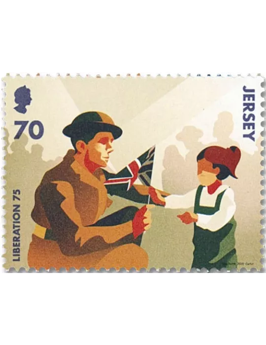 n° 2476/2481 - Timbre JERSEY Poste