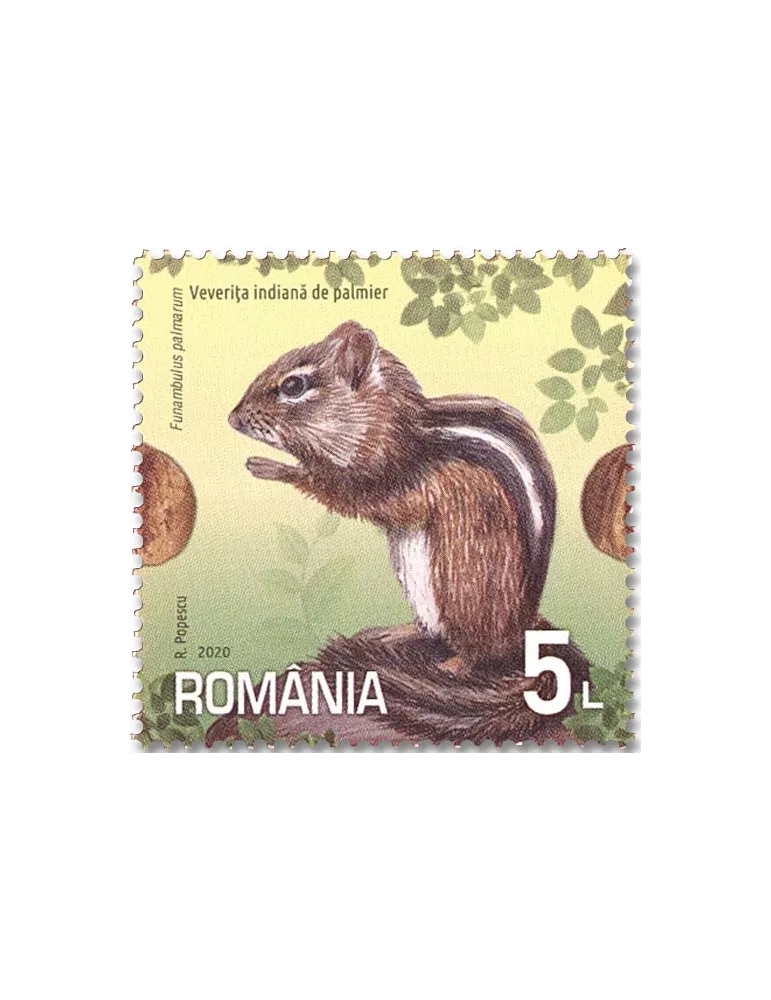 n° 6573/6576 - Timbre ROUMANIE Poste
