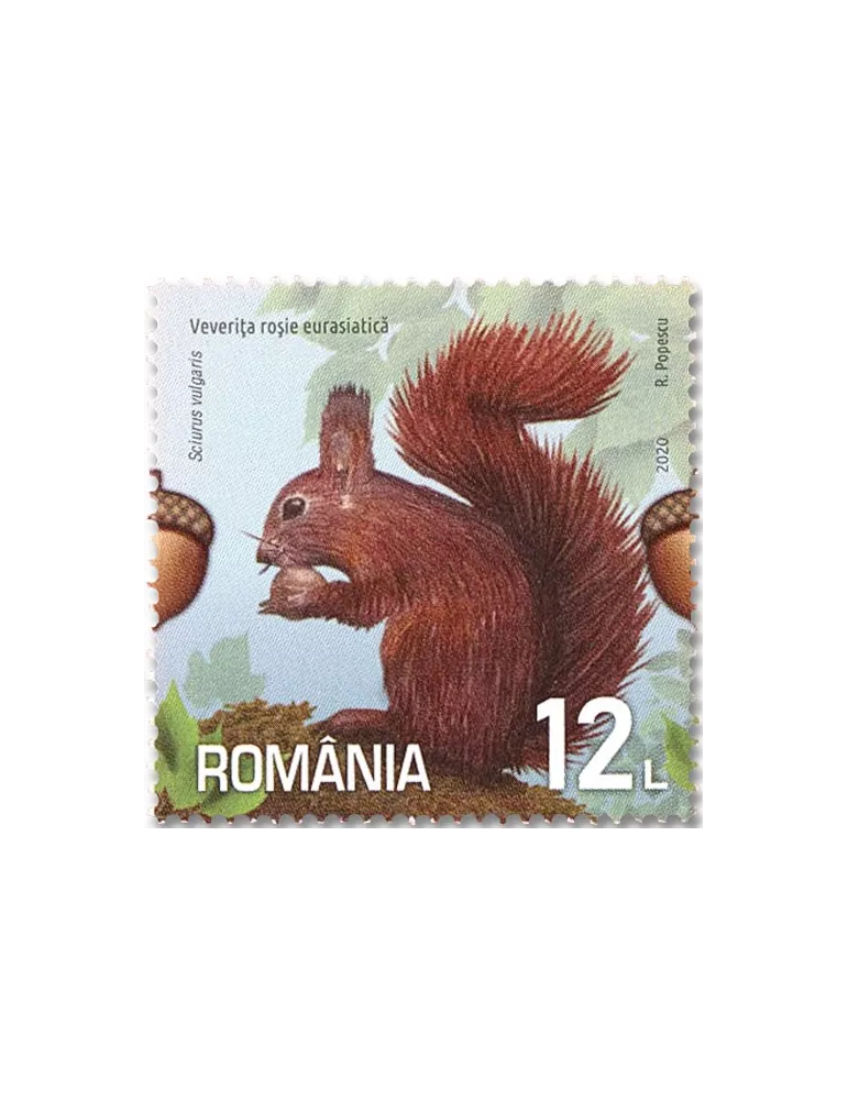 n° 6573/6576 - Timbre ROUMANIE Poste