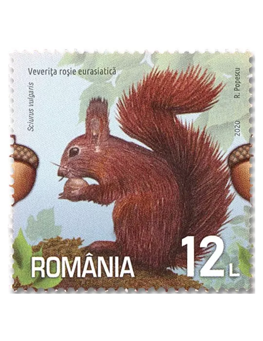 n° 6573/6576 - Timbre ROUMANIE Poste