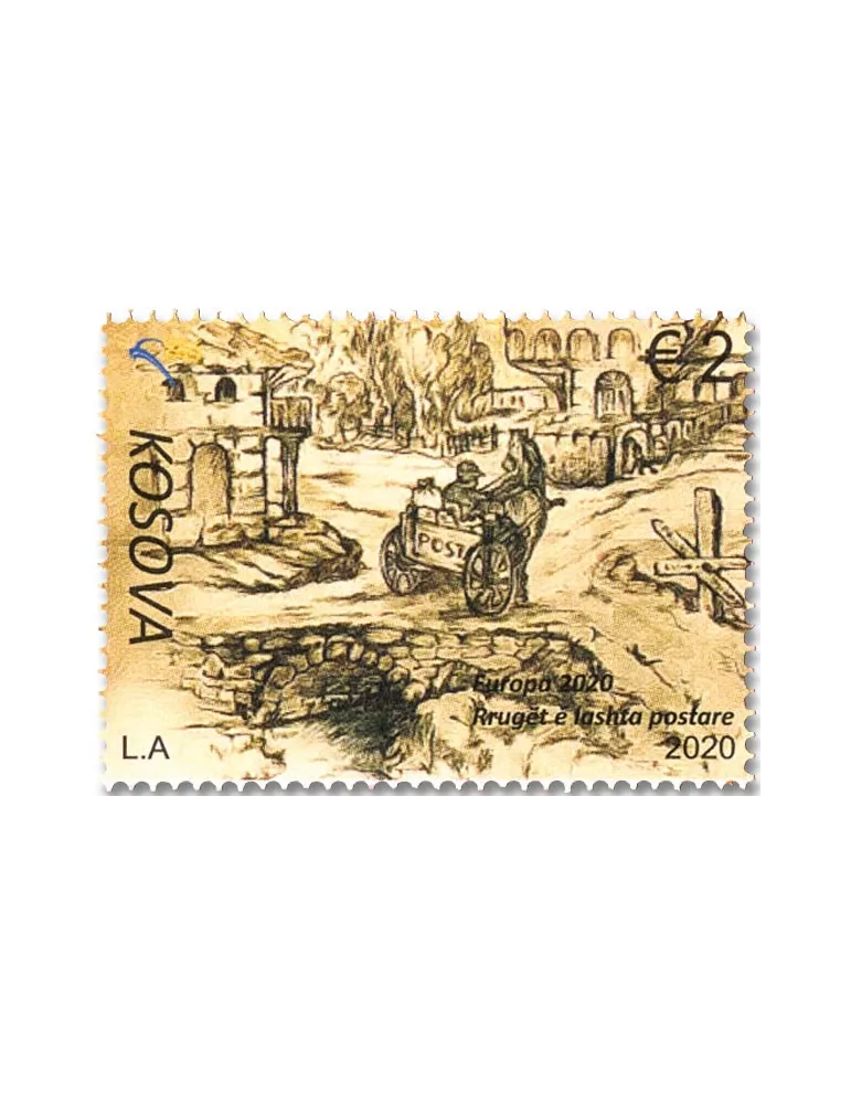 n° 349/350 - Timbre KOSOVO Poste