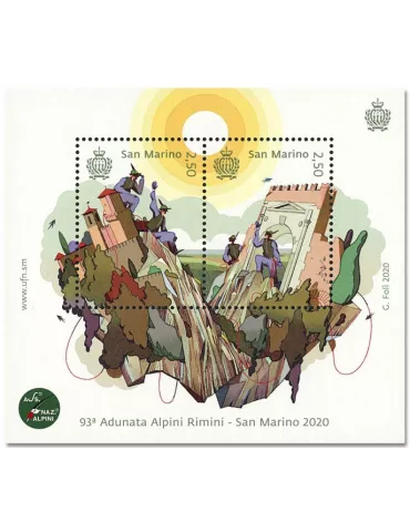 n° F2609 - Timbre SAINT-MARIN Poste