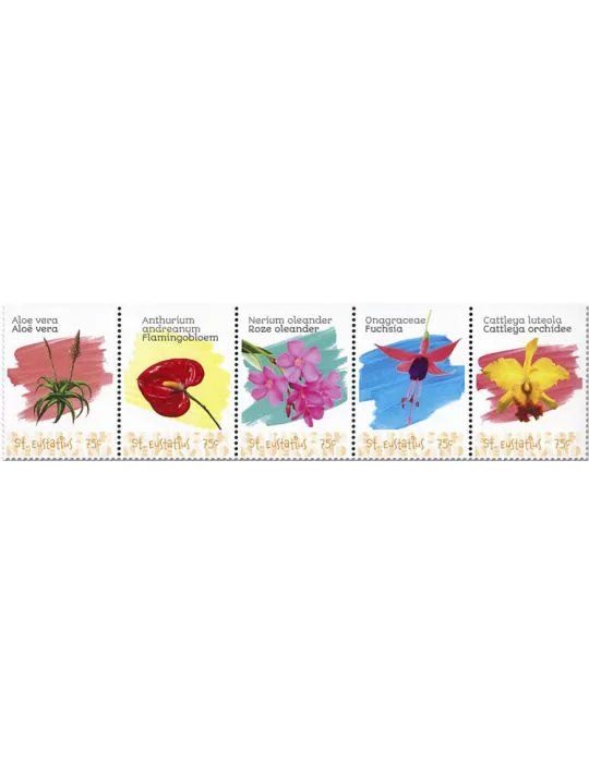 n° 120/124 - Timbre SAINT-EUSTACHE Poste