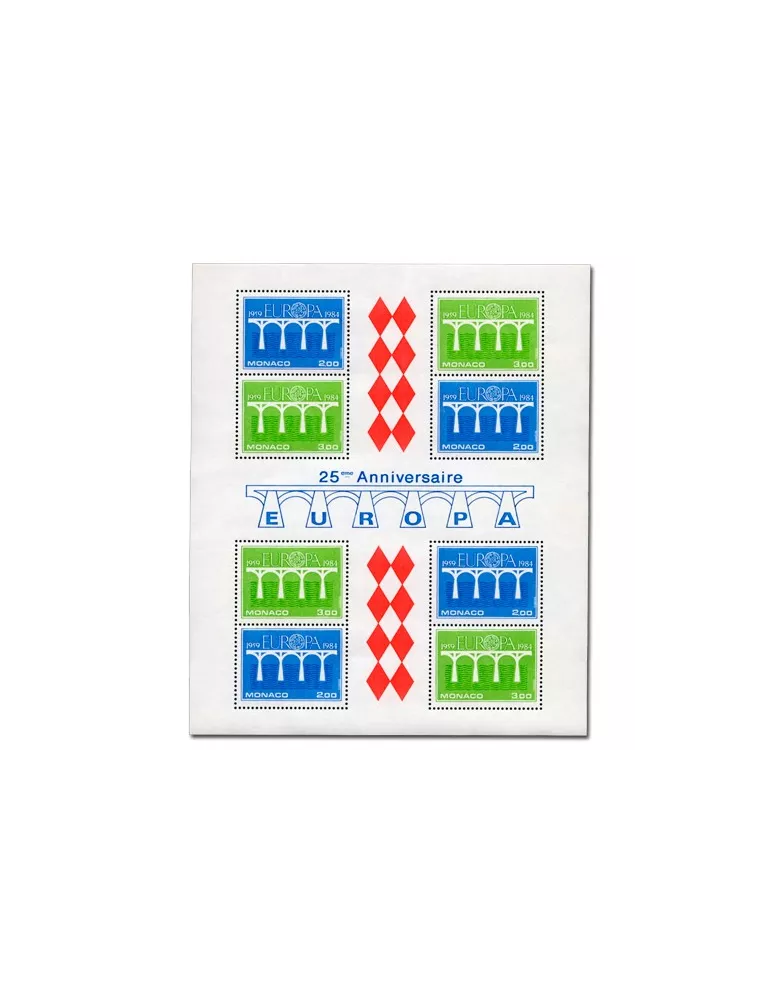 n° 28 - Timbre Monaco Bloc et feuillets