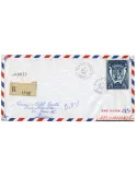 n° 21 obl. sur lettre - Timbre TAAF Poste aérienne