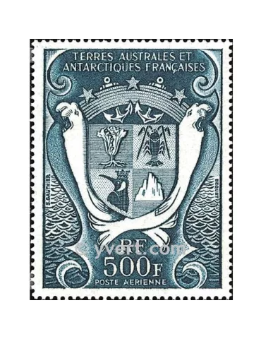 n° 21 obl. sur lettre - Timbre TAAF Poste aérienne 2