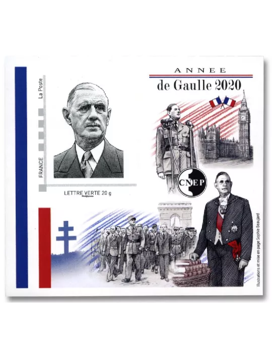 n° 84a- Timbre France CNEP (Non dentelé)