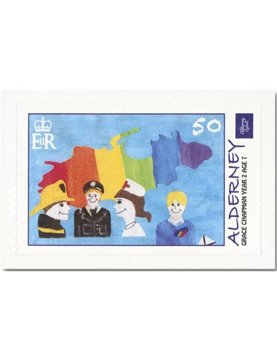 n° 688/691 - Timbre AURIGNY Poste