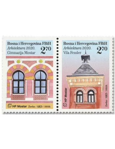n° 503/504 - Timbre HERCEG-BOSNA Poste