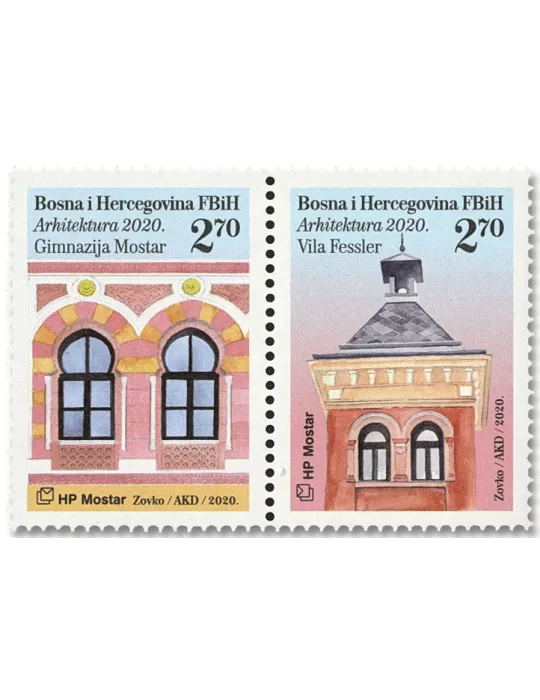 n° 503/504 - Timbre HERCEG-BOSNA Poste