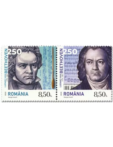 n° 6597/6598 - Timbre ROUMANIE Poste