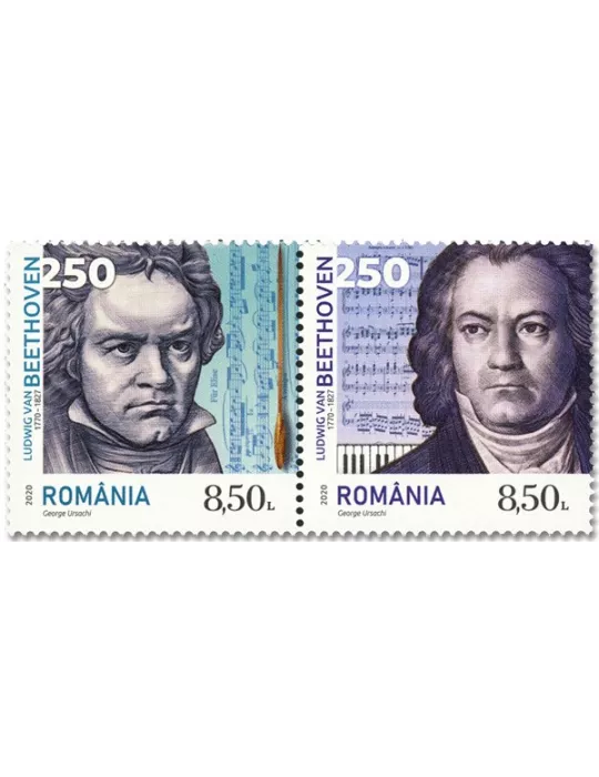 n° 6597/6598 - Timbre ROUMANIE Poste