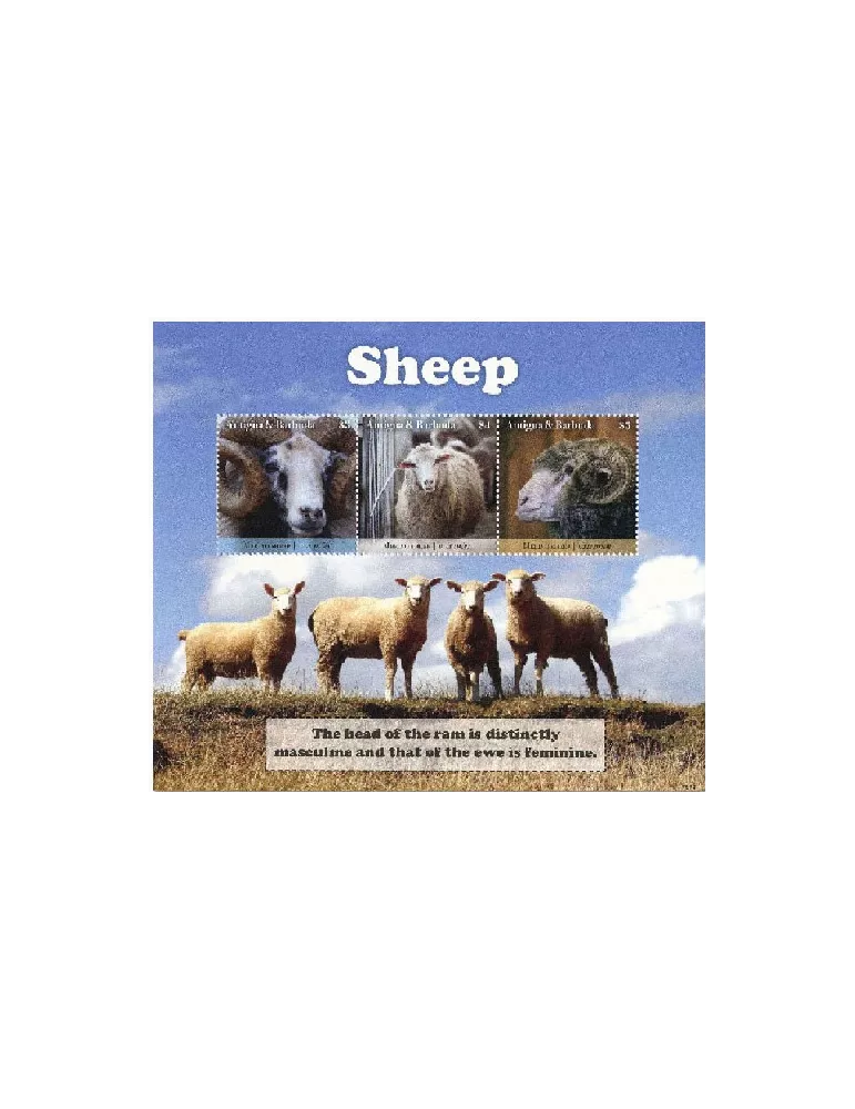 n° 5009/5011 - Timbre ANTIGUA Poste