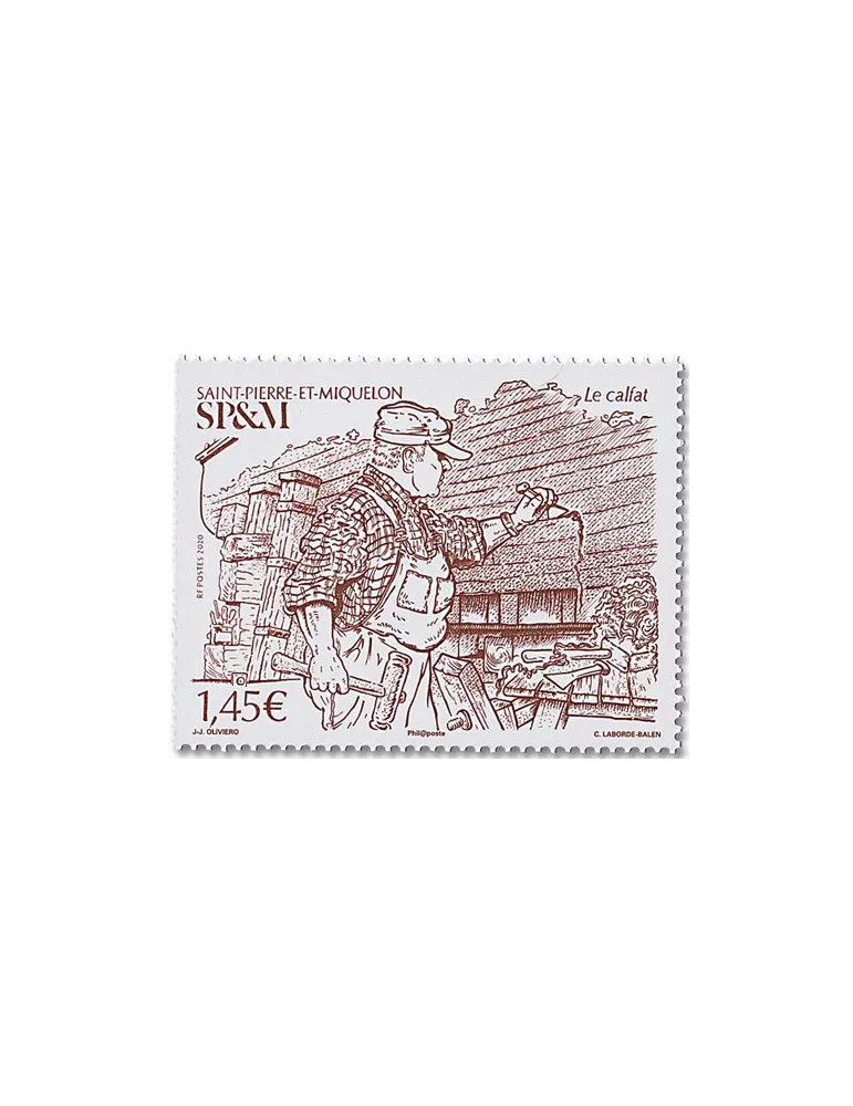 n° 1248 - Timbre Saint-Pierre et Miquelon Poste