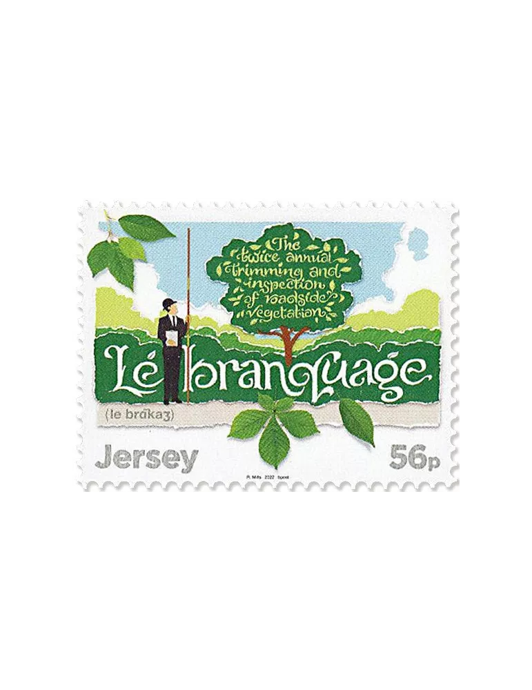 n° 2699/2704 - Timbre JERSEY Poste