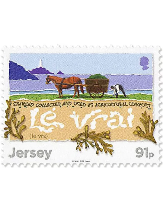 n° 2699/2704 - Timbre JERSEY Poste
