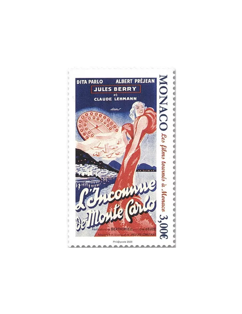 n° 3249/3252 - Timbre Monaco Poste