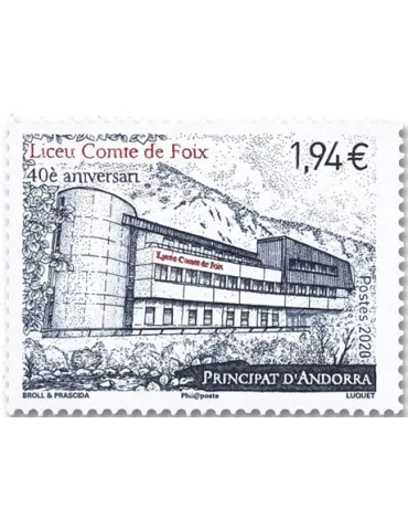 n° 849 - Timbre ANDORRE Poste