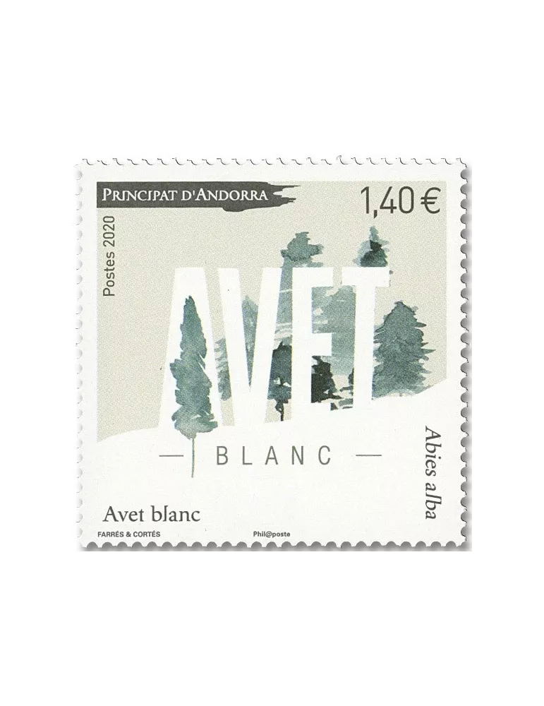 n° 851 - Timbre ANDORRE Poste