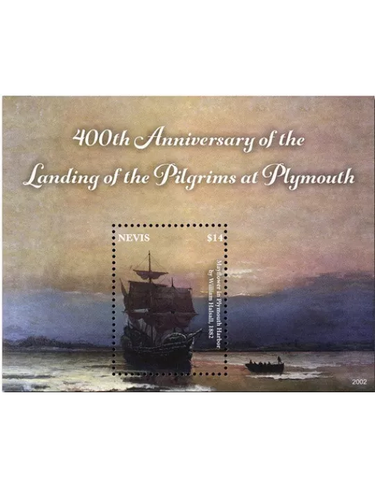 n° 412 - Timbre NEVIS Blocs et feuillets