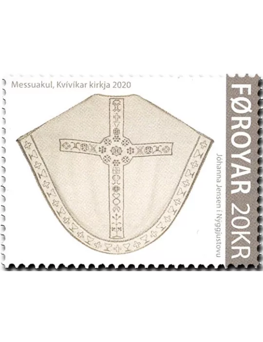 n° 987/988 - Timbre ILE FEROE Poste