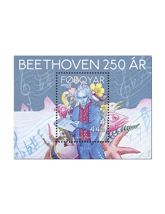 n° F982 - Timbre ILE FEROE Poste