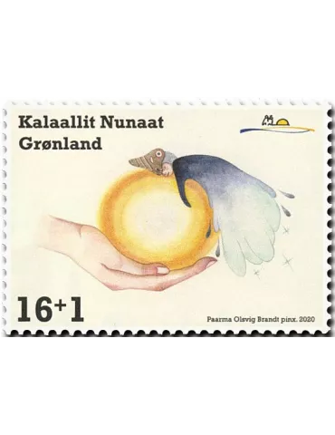 n° 827 - Timbre GROENLAND Poste