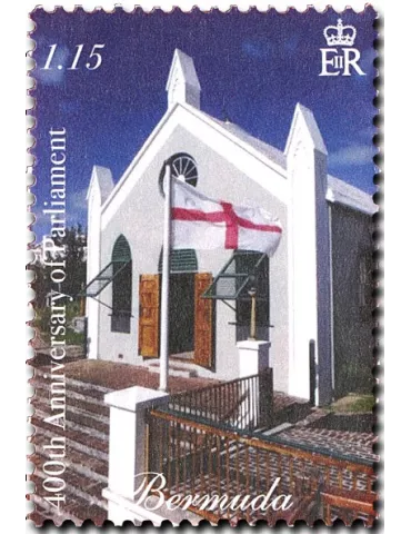 n° 1176/1179 - Timbre BERMUDES Poste 2