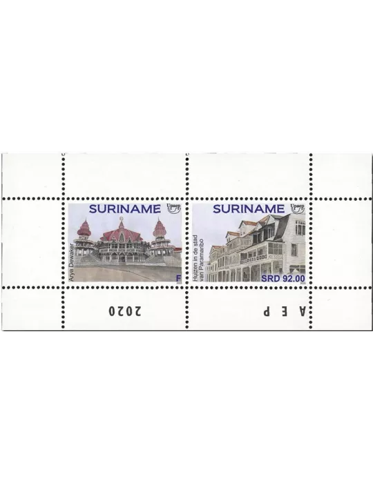 n° 2962/2963 - Timbre SURINAM Poste