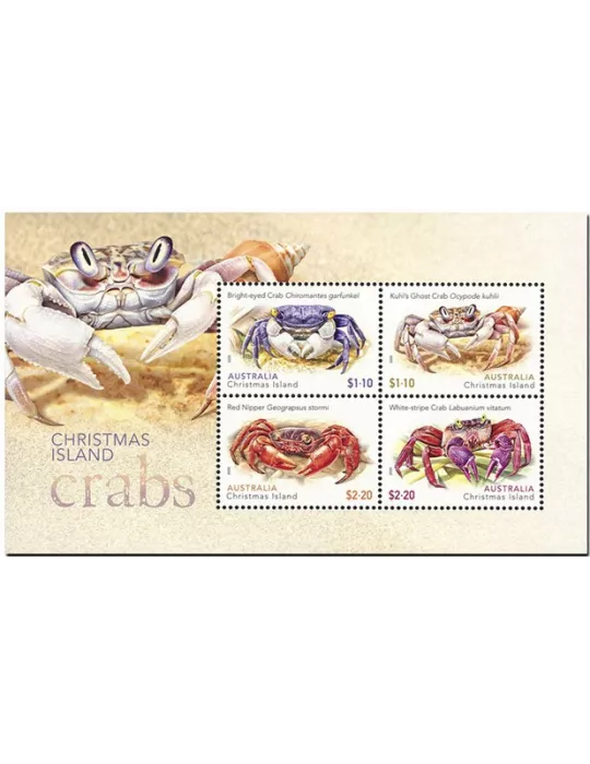 n° 72 - Timbre CHRISTMAS (ILE) Blocs et feuillets