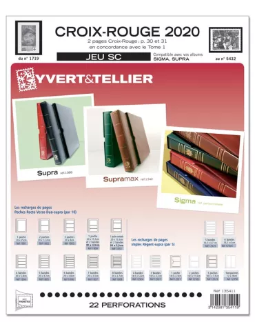 CROIX ROUGE SC : 2019-2020 (JEUX AVEC POCHETTES)