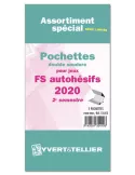 Assortiment de pochettes (double soudure) : 2020 - 2e sem. (Jeux Autoadhésifs)