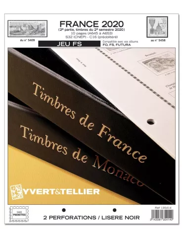 FRANCE FS : 2020 - 2E SEMESTRE (JEUX SANS POCHETTES)