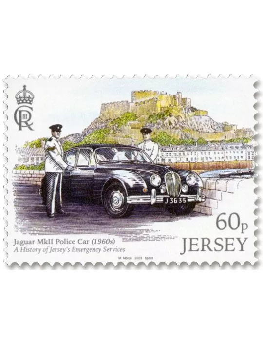 n° 2737/2744 - Timbre JERSEY Poste