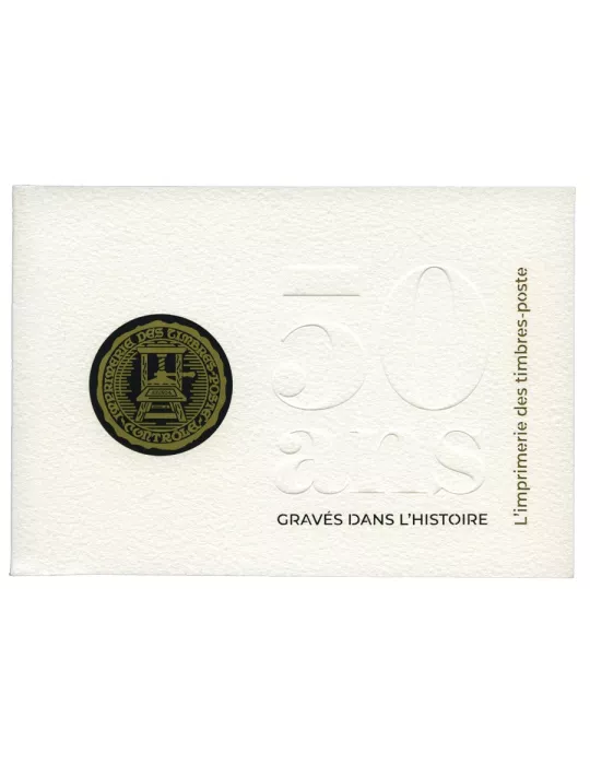 FRANCE : Livret 50 ans Imprimerie.