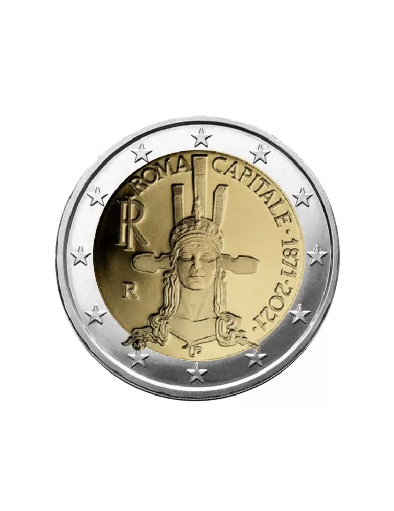 2 EURO COMMEMORATIVE 2021 : ITALIE (150 ans de Rome capitale de l´Italie)