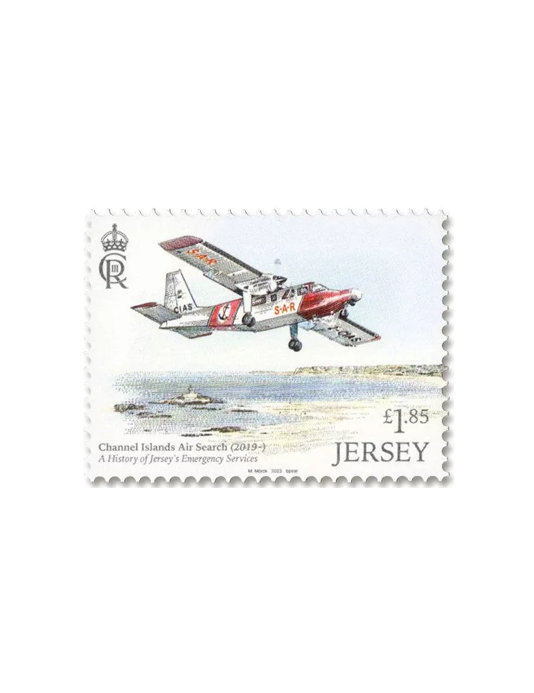 n° 2737/2744 - Timbre JERSEY Poste