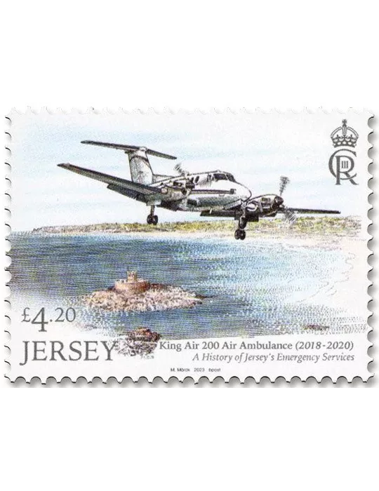 n° 2737/2744 - Timbre JERSEY Poste