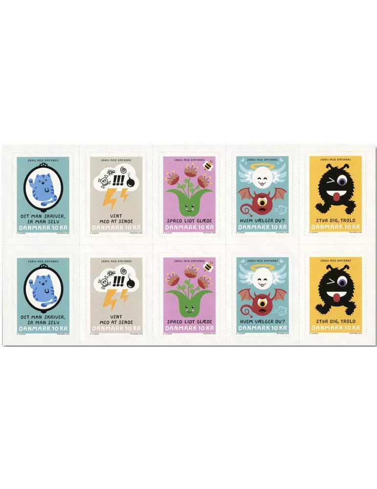 n° C1974 - Timbre DANEMARK Carnets