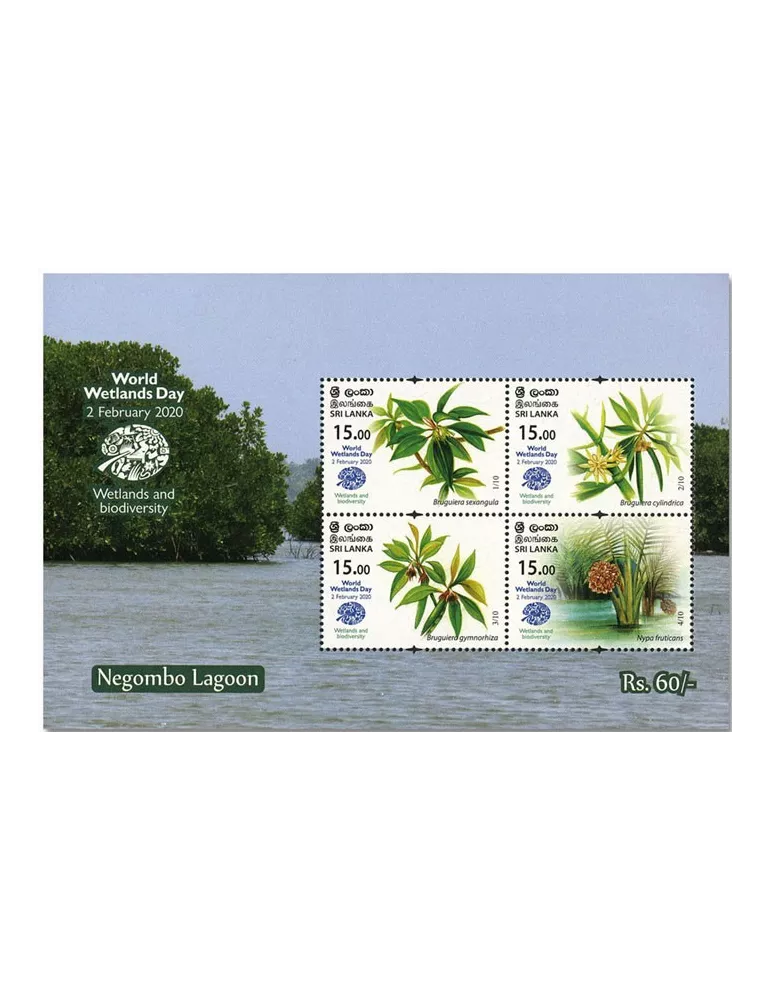 n° 190/192 - Timbre SRI LANKA Blocs et feuillets