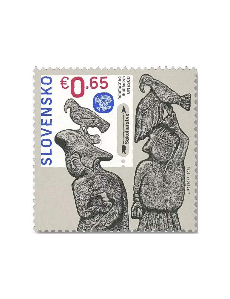 n° 804 - Timbre SLOVAQUIE Poste