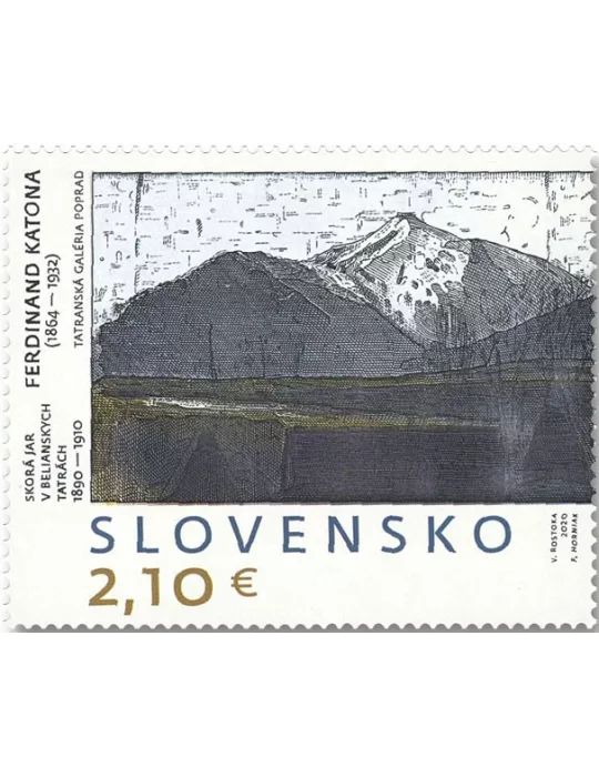 n° 805 - Timbre SLOVAQUIE Poste