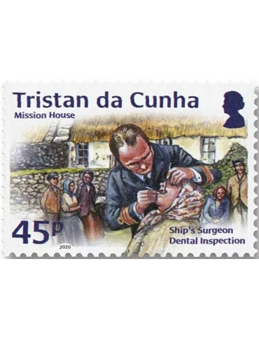 n° 1252/1255 - Timbre TRISTAN DA CUNHA Poste