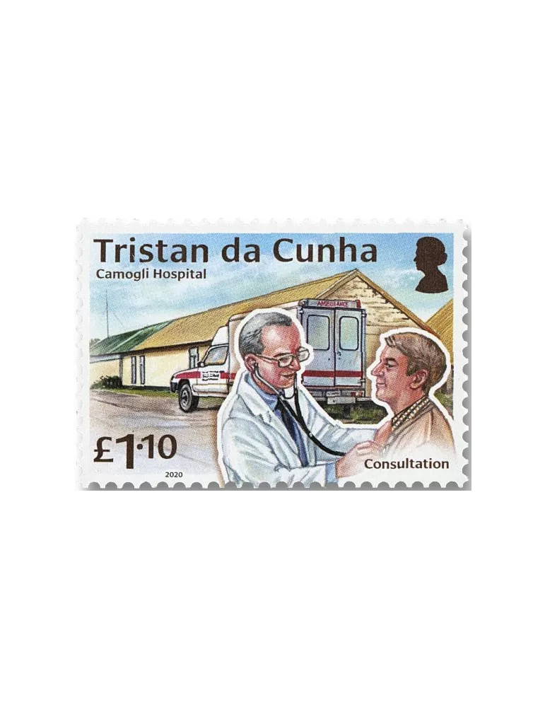 n° 1252/1255 - Timbre TRISTAN DA CUNHA Poste