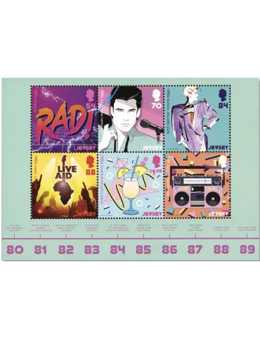 n° 2513/2518 - Timbre JERSEY Poste