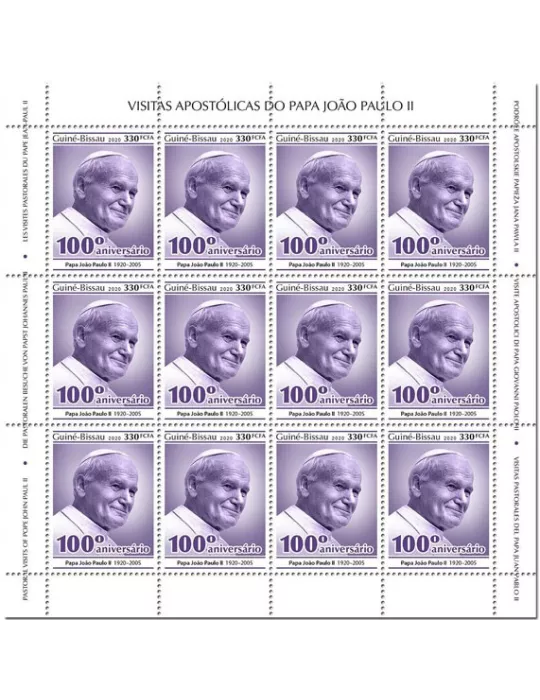 n° F8588/F8591 - Timbre GUINEE-BISSAU Poste