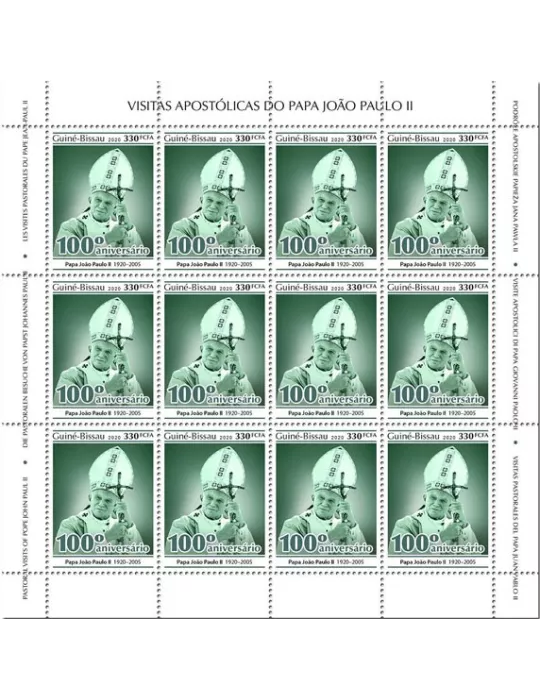 n° F8588/F8591 - Timbre GUINEE-BISSAU Poste