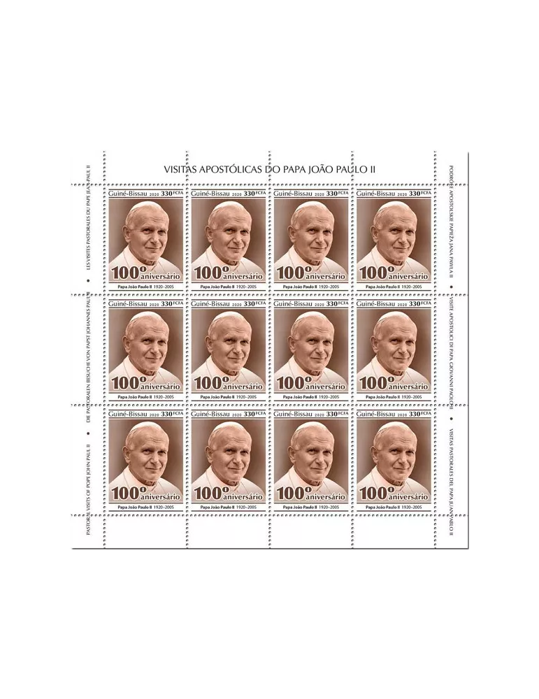 n° F8588/F8591 - Timbre GUINEE-BISSAU Poste