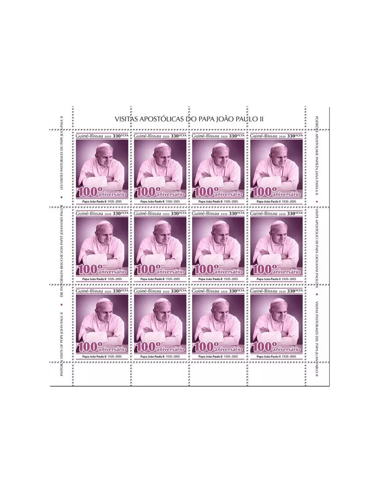 n° F8588/F8591 - Timbre GUINEE-BISSAU Poste