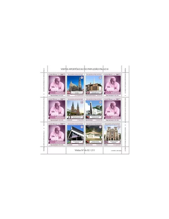 n° F8588A/F8591A - Timbre GUINEE-BISSAU Poste